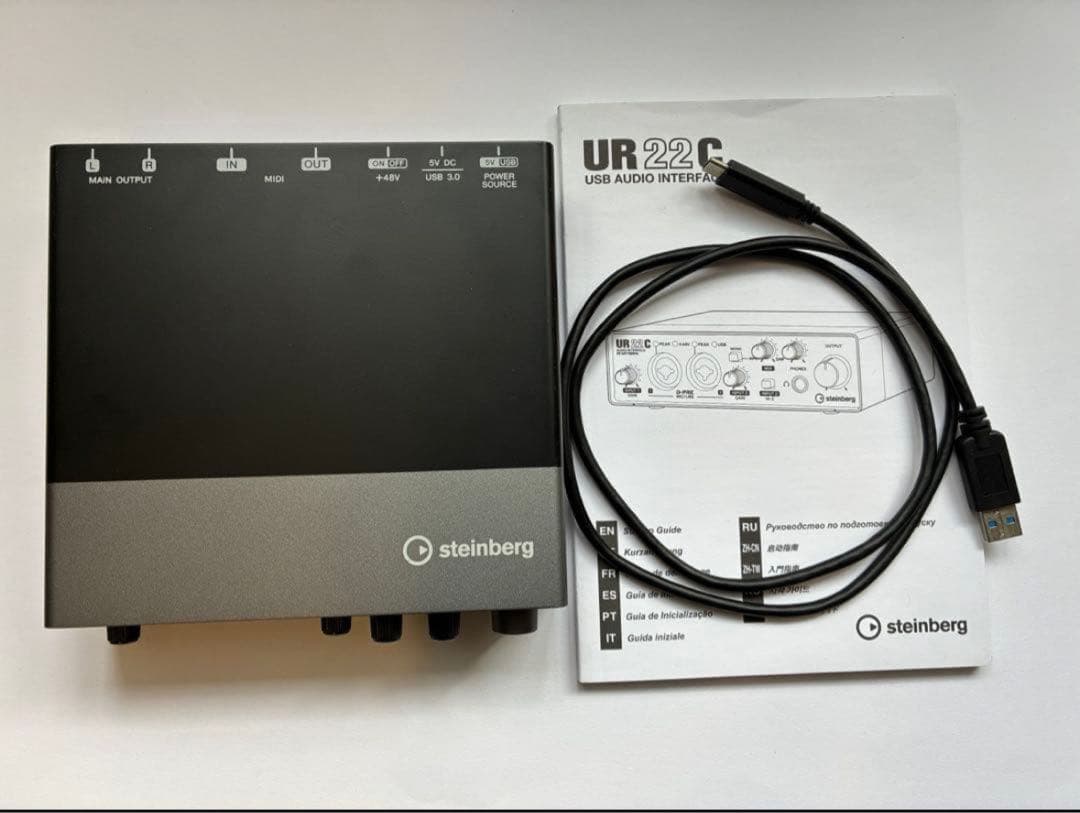UR-22C USBオーディオインターフェイス　箱付き