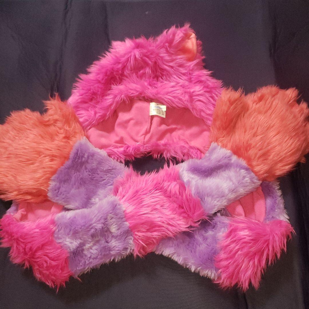 チェシャ猫　マフラーキャップ