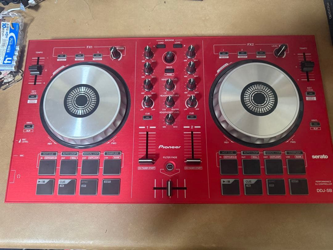 Pioneer DDJ SB 赤 レッド オマケ付き