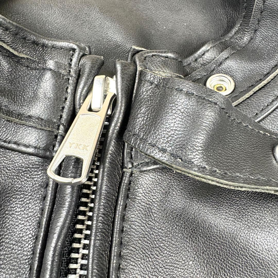 美品　BUFFALO BOBS ライナー付き　ライダース　レザージャケット