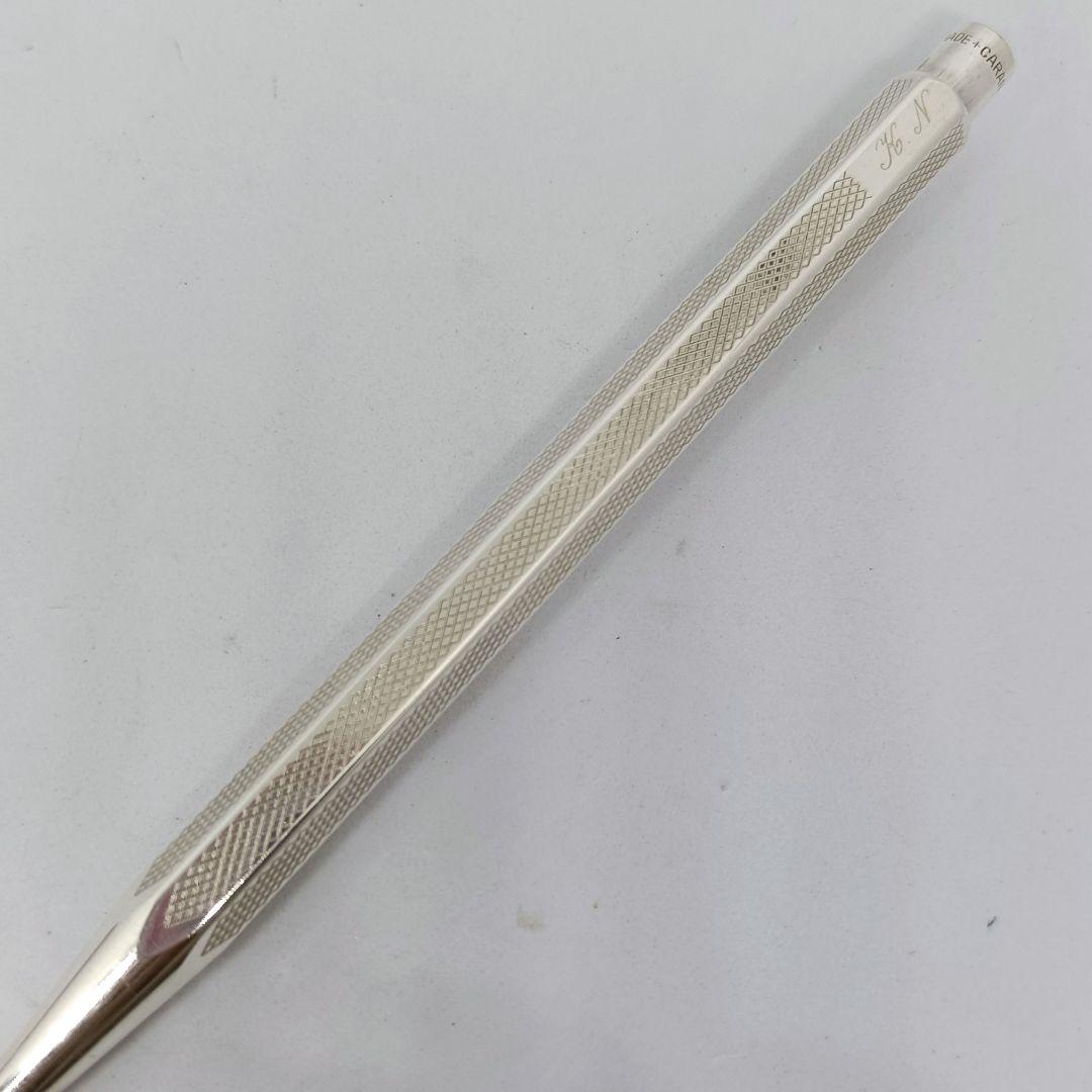 カランダッシュ エクリドール ボールペン レトロ 50周年記念 シルバー 銀張り