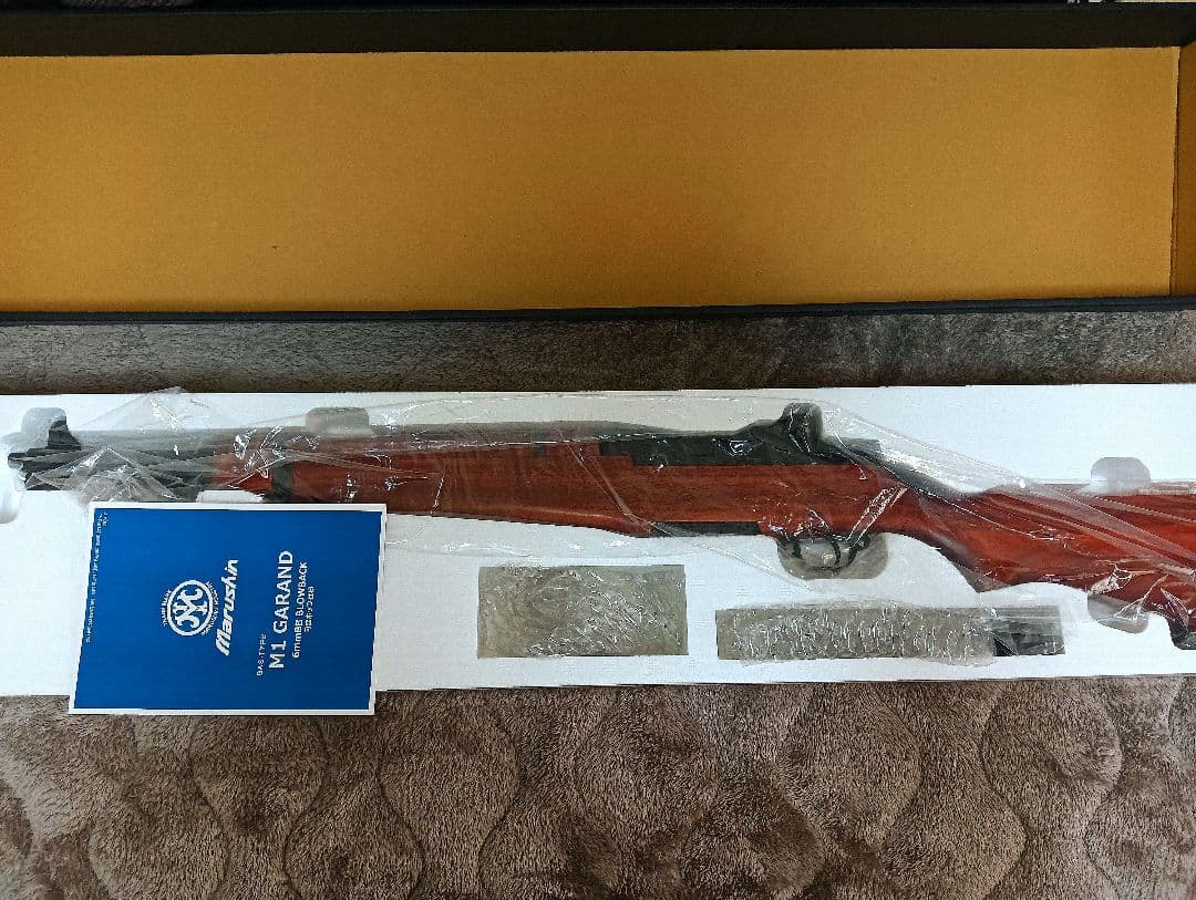 マルシン　M1ガーランド　タンカー　ウォルナットストックブラウン