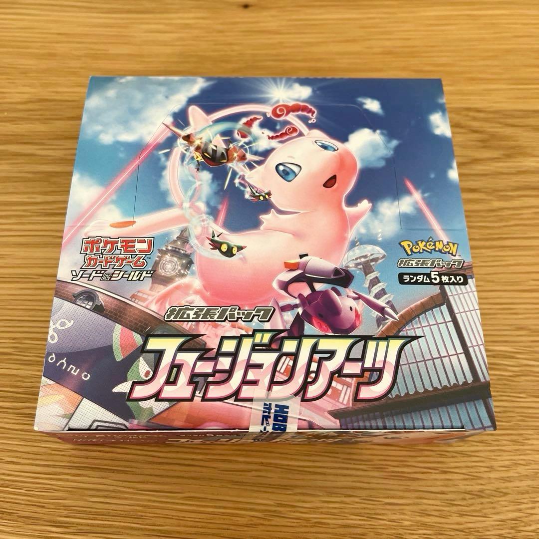 ポケモンカード フュージョンアーツ BOX シュリンク無し