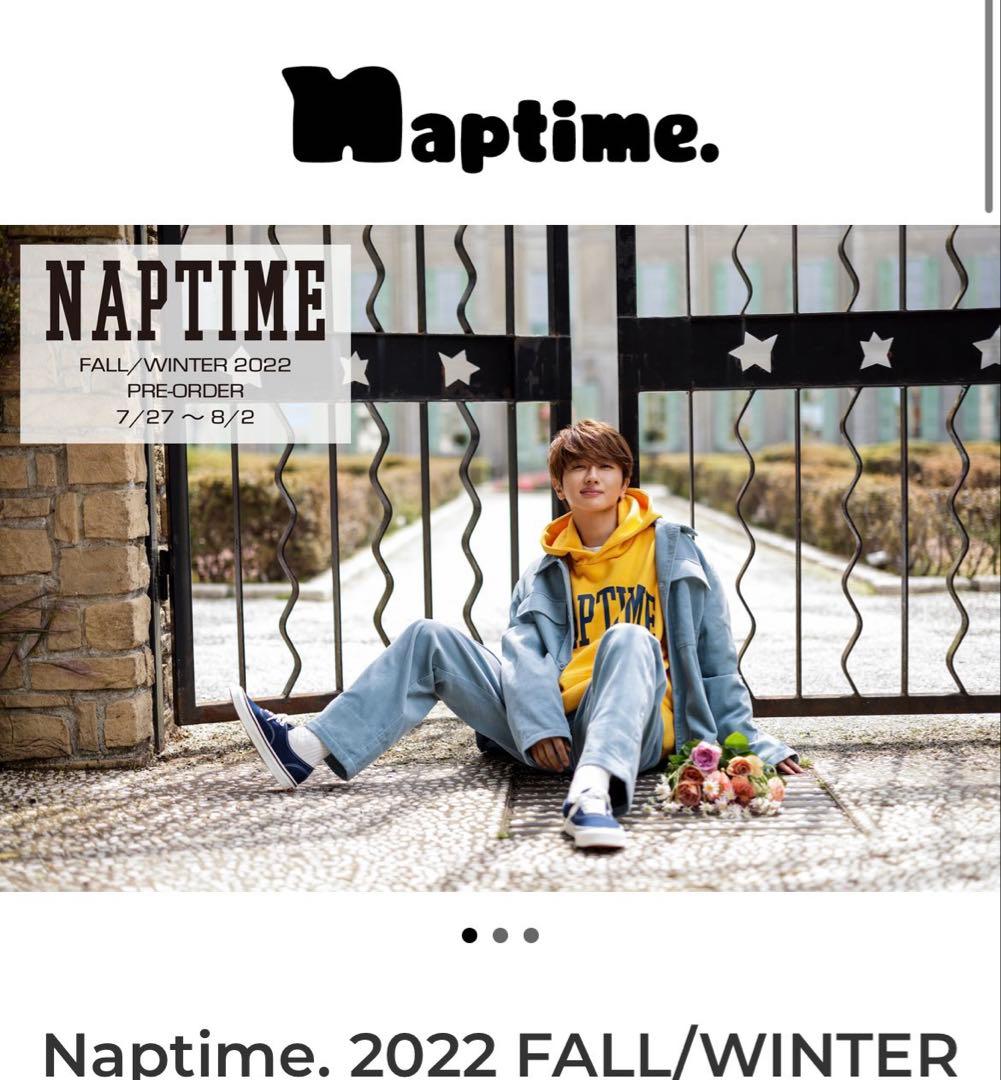 Naptime コーデュロイ SHIRTS BLUE Nissy着用サイズ