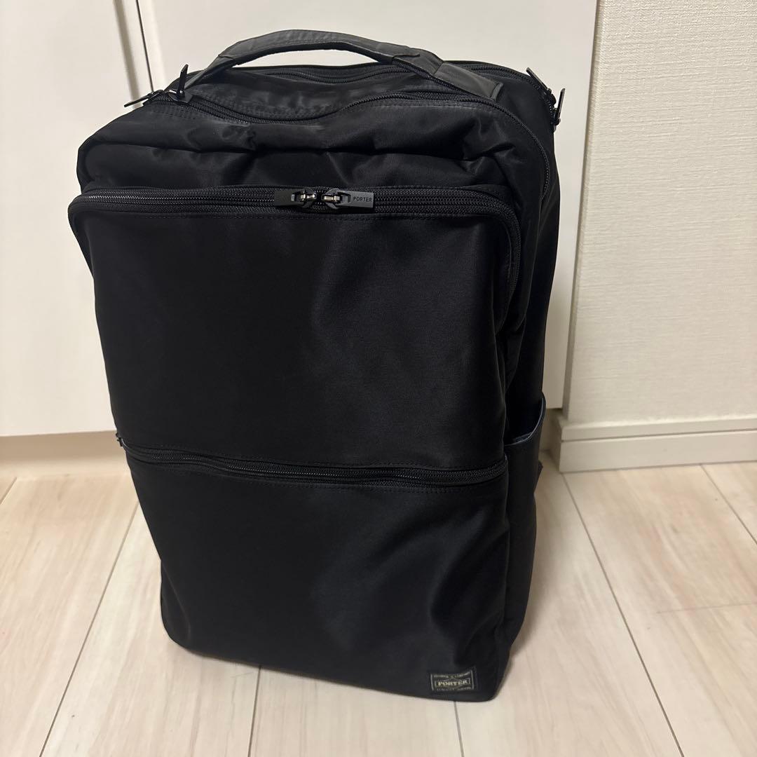 【ポーター】TIME DAYPACK ブラック B4サイズ 15インチ