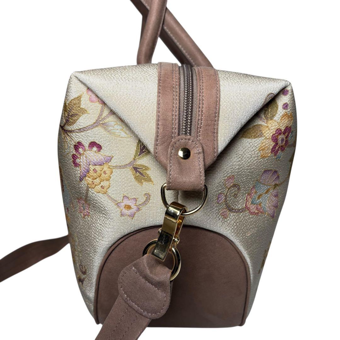 岡重　オカジマ　OKAJIMA 和装　像柄　2way ショルダーバッグ　ポーチ付