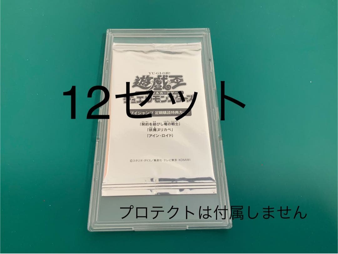 Vジャンプ定期購読　契約を結びし竜の戦士　妖魔ヌリカベ　アイン・ロイド　12個