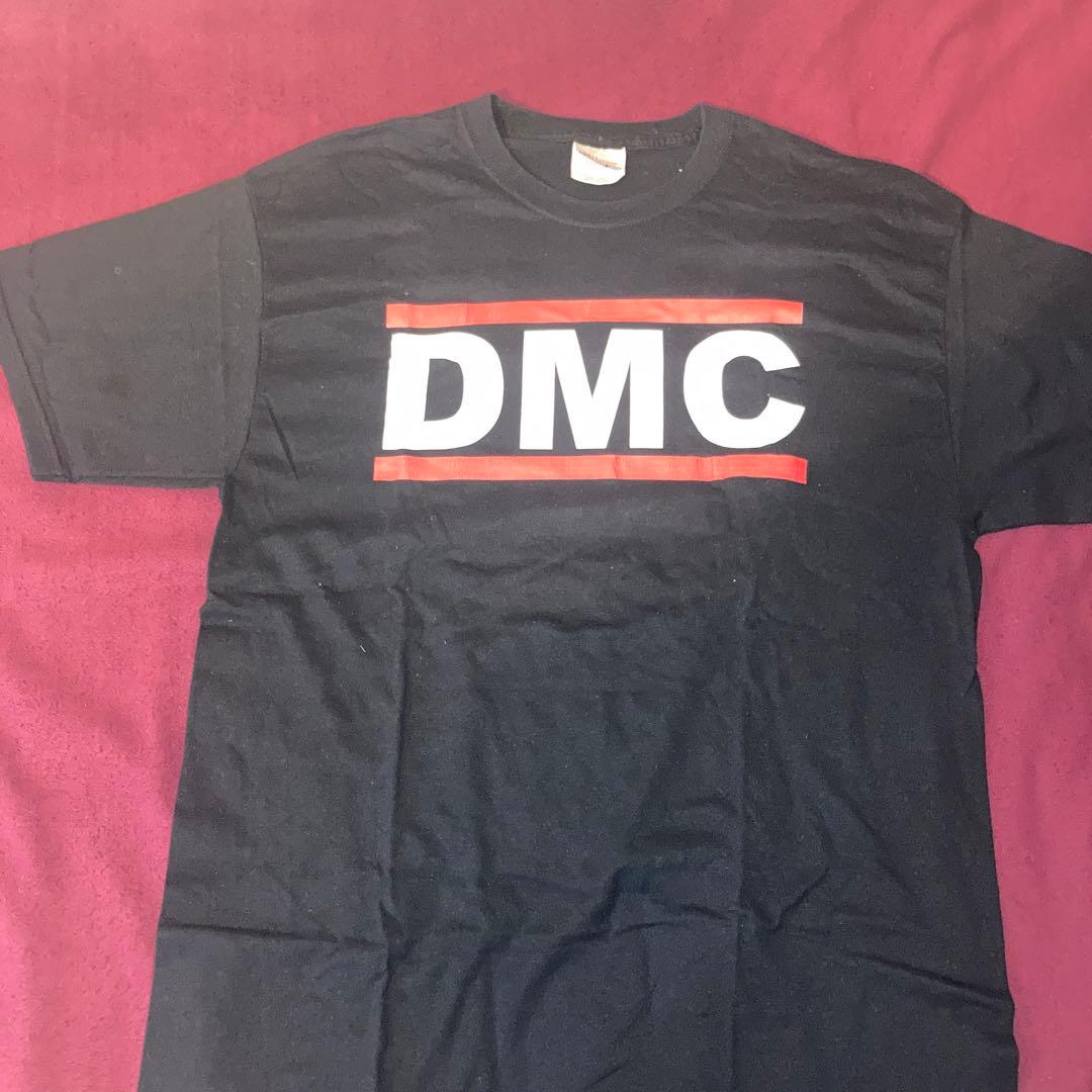 RUN DMCロゴ Tシャツ raptee hip hop adidas