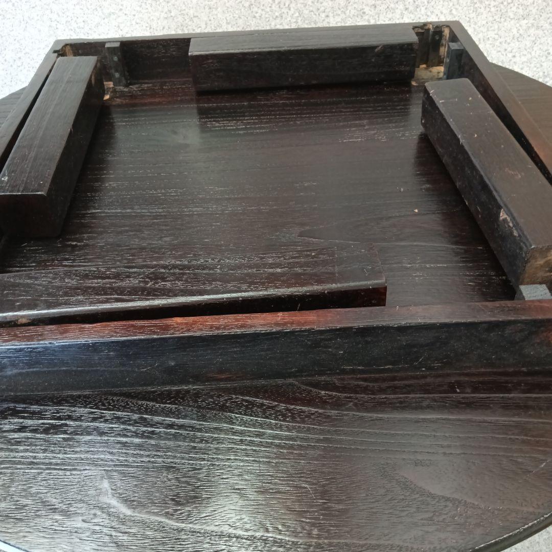 和風家具　古民家　折りたたみ式テーブル ちゃぶ台 レトロ 和風 テーブル