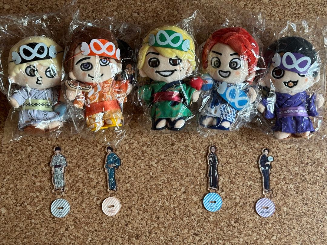 SUPEREIGHTちびぬい5体セット+アクスタ4体セット