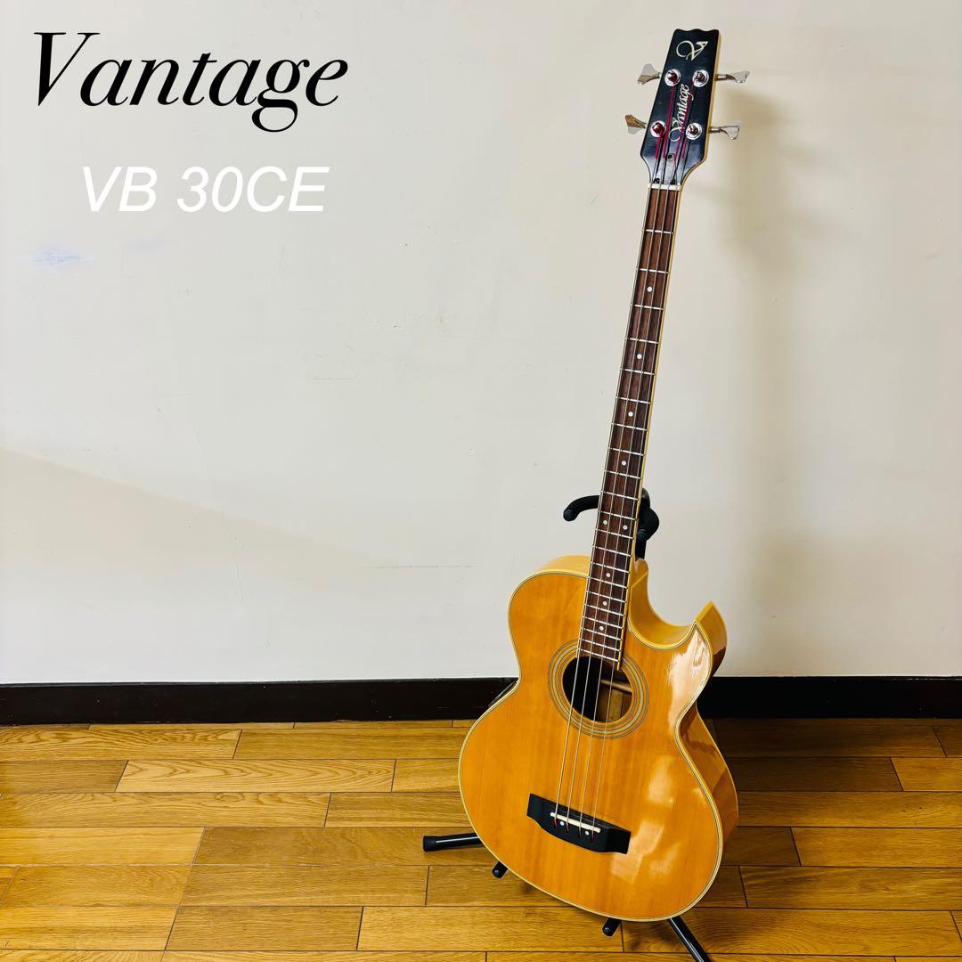 【希少品】vantage VB30CE エレクトリックアコースティックベース