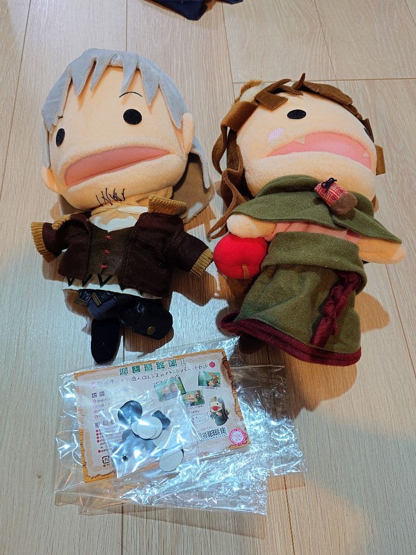 ムービック 狼と香辛料 ホロ ロレンス ハンドパペット セット