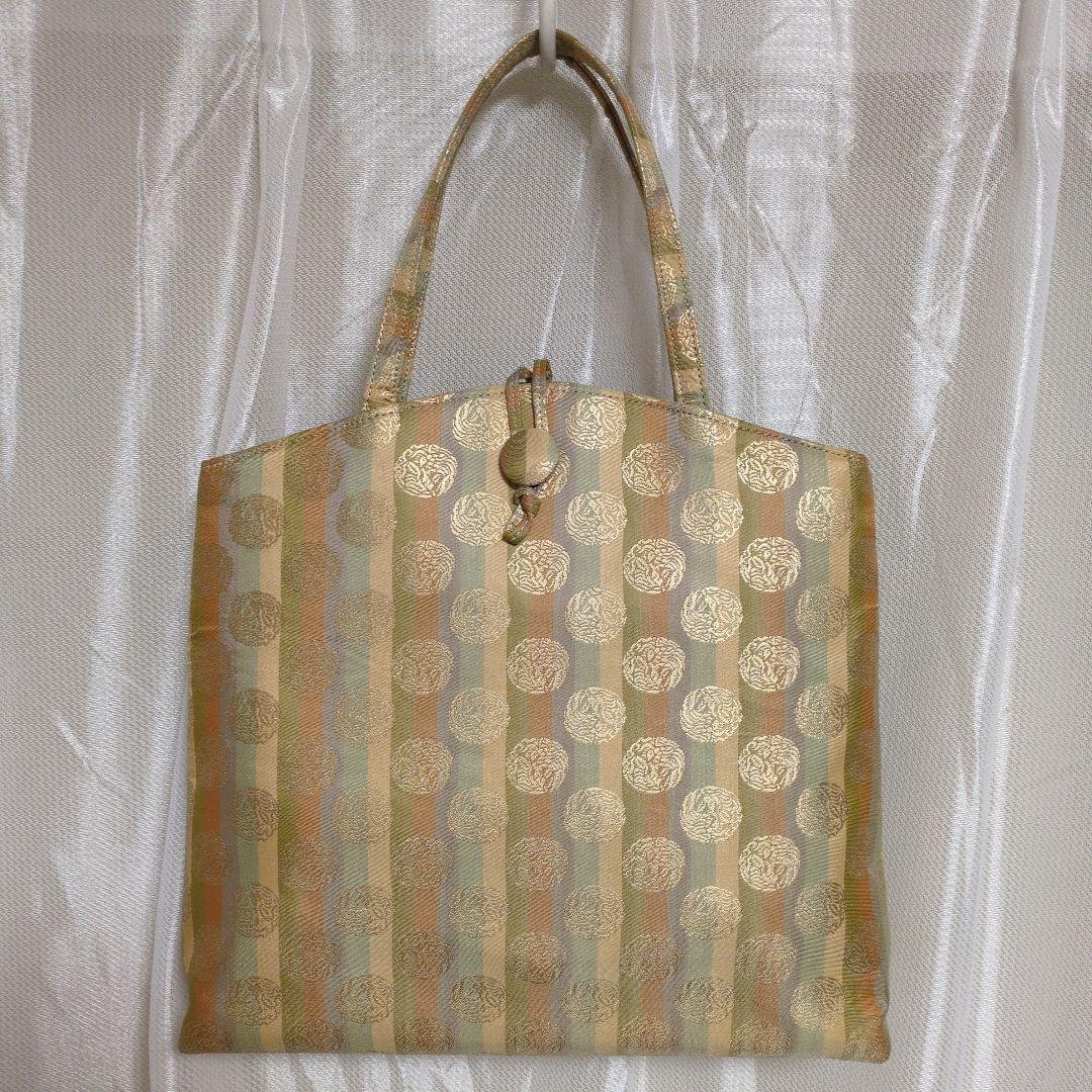 和装用バッグ 【龍村】タツムラ 名物裂 トートバッグ