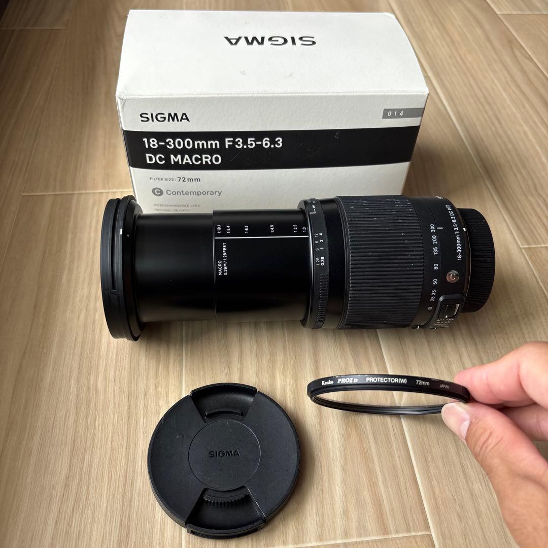 レンズ(ズーム) SIGMA 18-300mm F3.5-6.3 DC MACRO