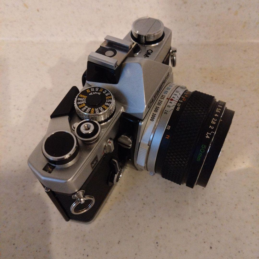 OLYMPUS　OM-1 フィルム一眼レフカメラ レンズ2本セット