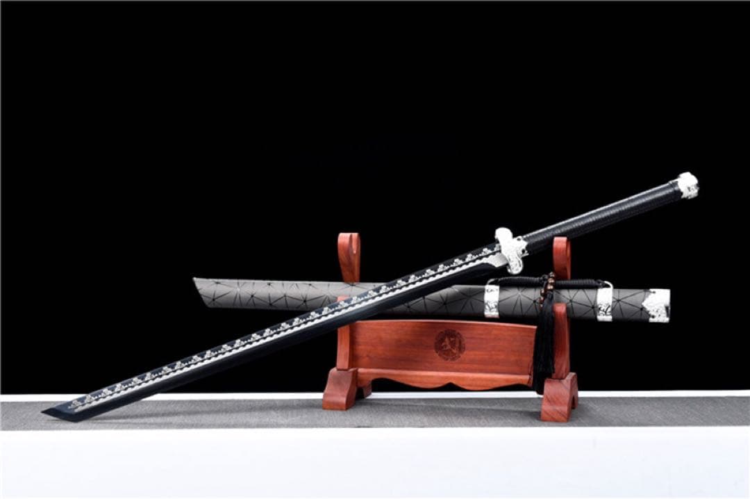 暗夜 刀装具 日本刀 武具 鑑賞刀 居合刀 模造刀 舞踊刀