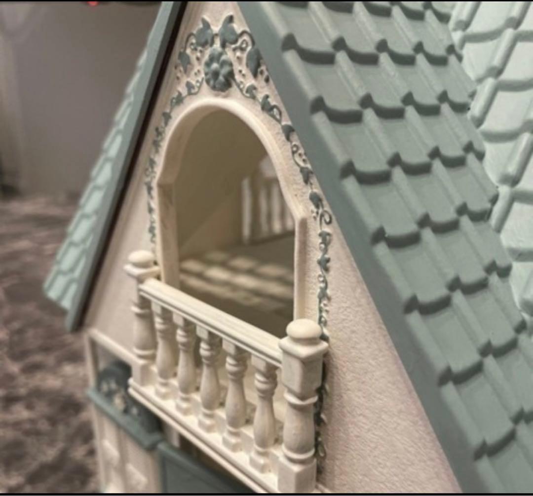 シルバニアファミリー モスグリーンの屋根のおうち