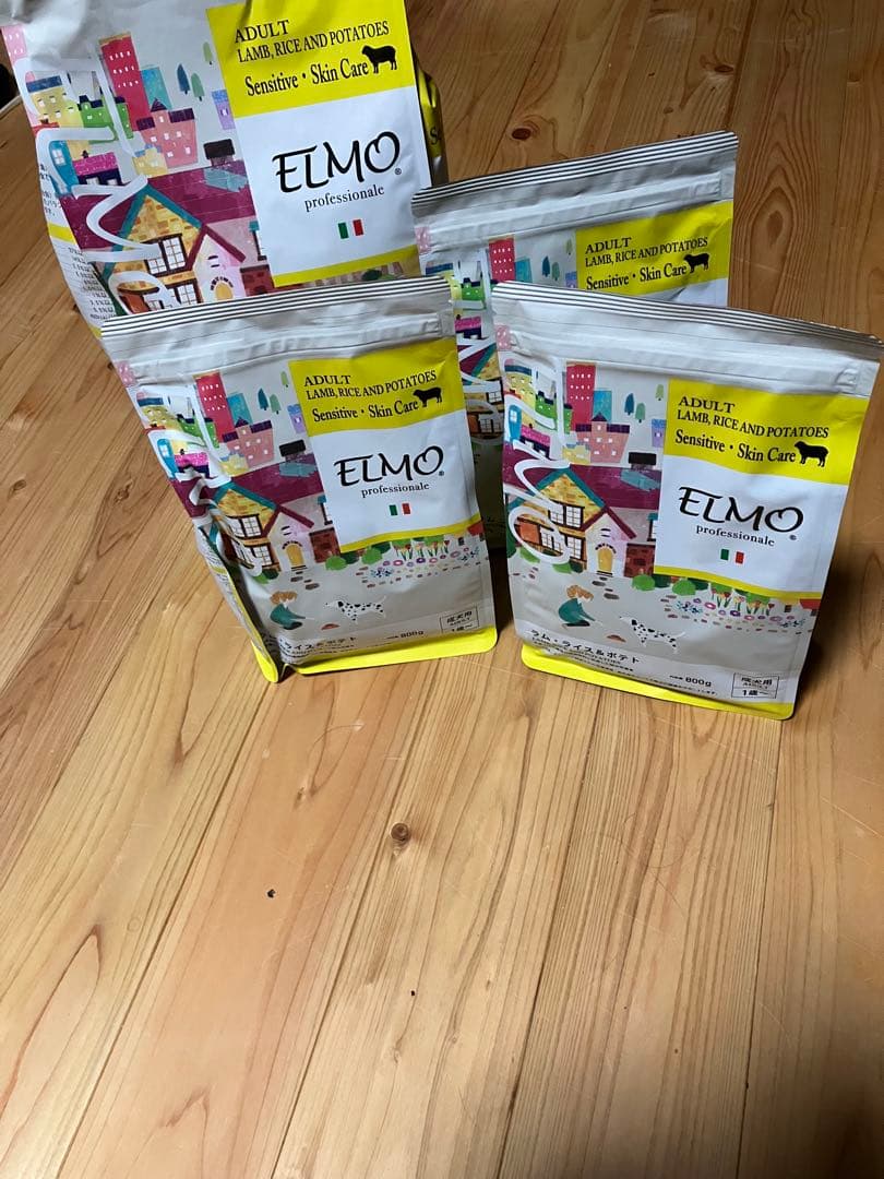 ELMO ドッグフード ラム・ライス＆ポテト 800g✖️3 3kg✖️1