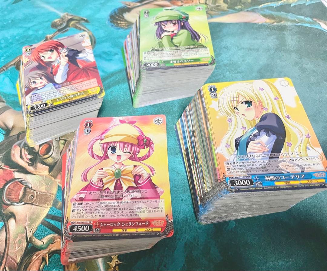 ヴァイスシュヴァルツ 探偵オペラ ミルキィホームズ RR以下 4コン おまけ付き