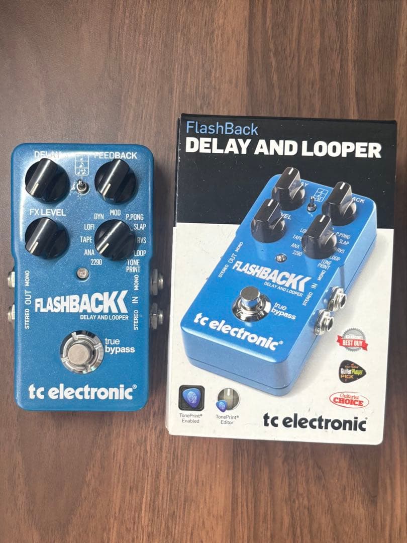 tc electronic FLASH BACK (ディレイ、ルーパー)