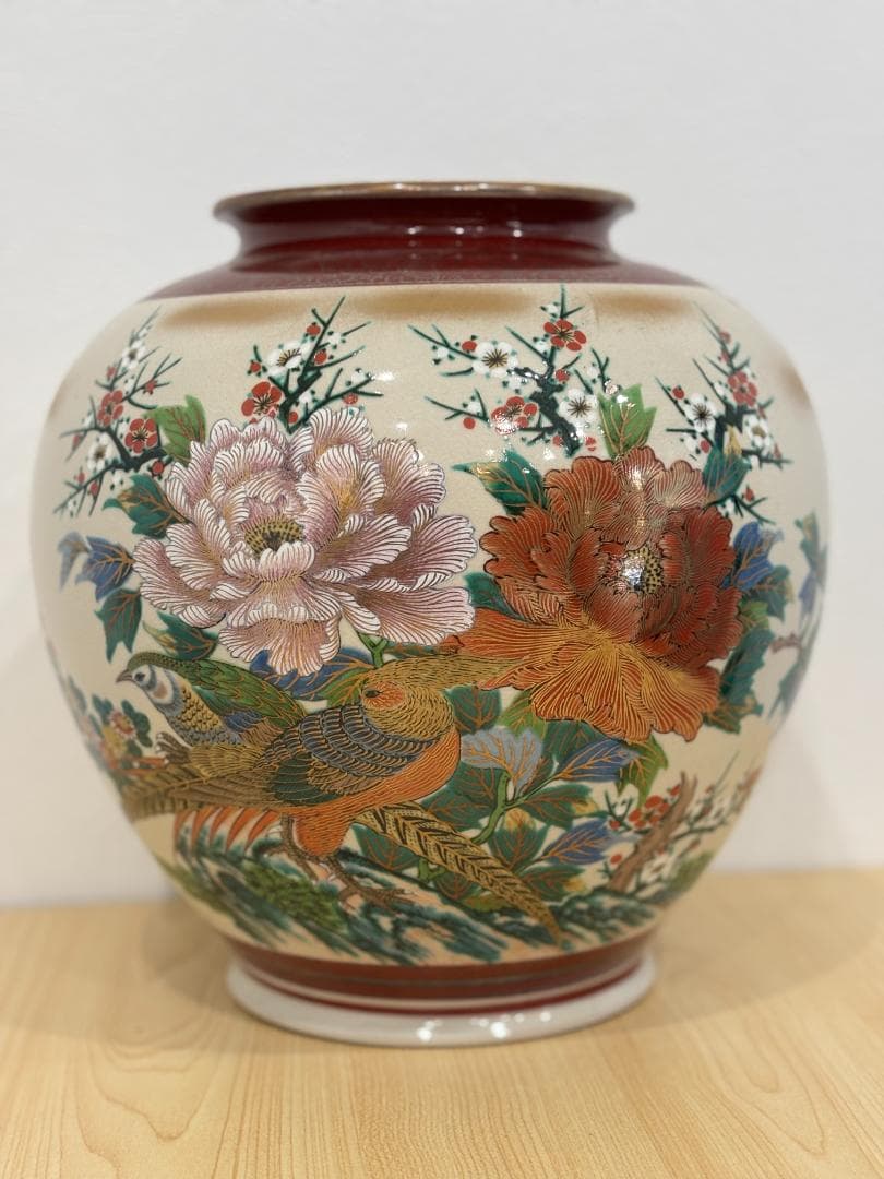 ⭐︎希少⭐︎【九谷焼】壺　花瓶　アンティーク