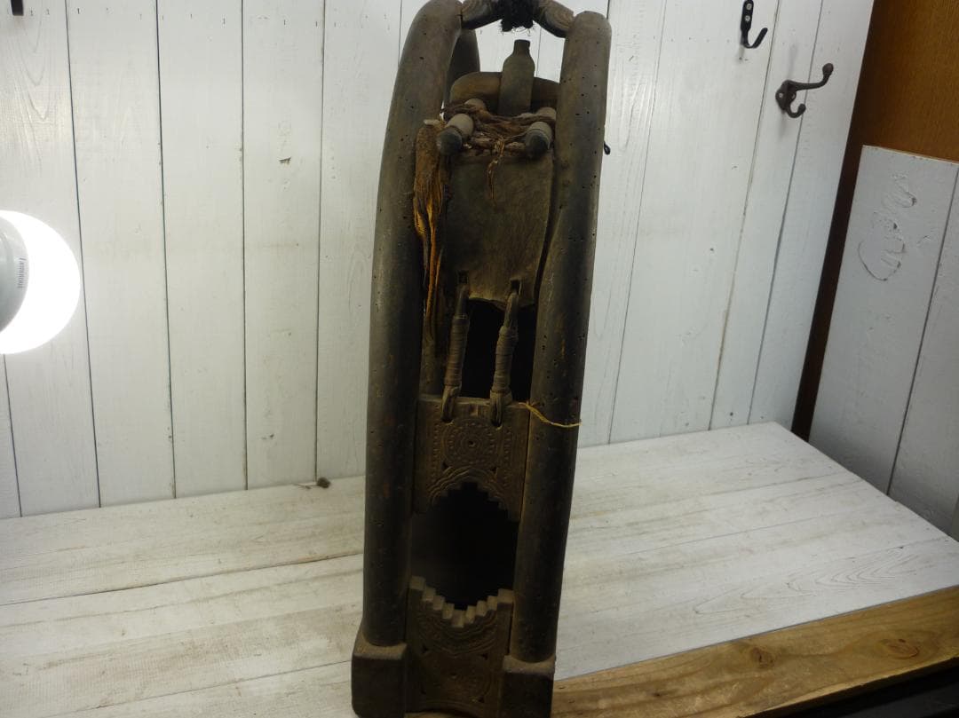 19世紀　タイ　象ベル　エレファント首鐘　アンティークヴィンテージ　T20244