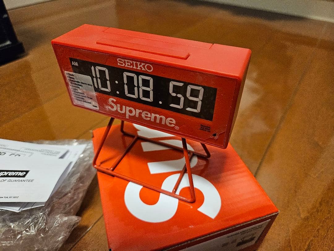 シュプリーム　時計　Supreme SEIKO　Marathon Clock