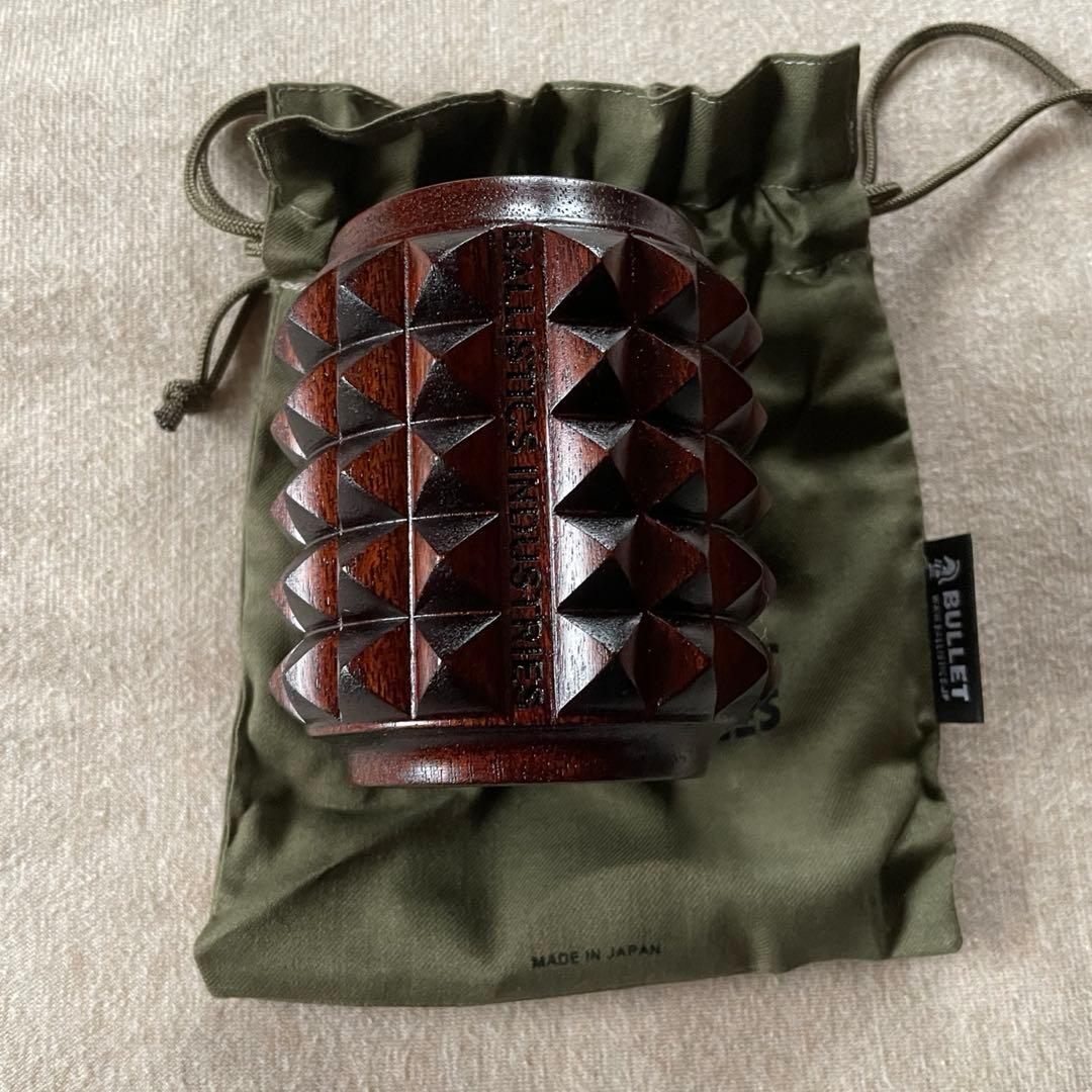 新品 BALLISTICS STADS CUP スタッズ カップ 拭き漆 ダーク