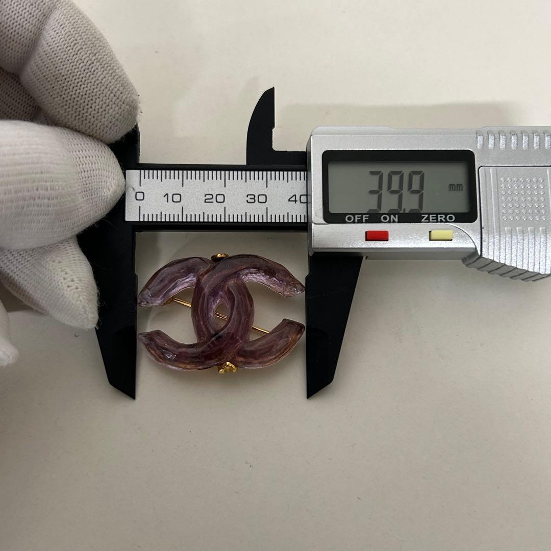 CHANEL シャネル ブローチ コサージュ ココマーク 樹脂