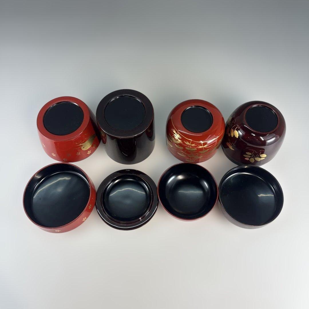 【中古品】高野浩雲造　井伊宗観好　十二月茶器（共箱）USED〈税込・送料込〉