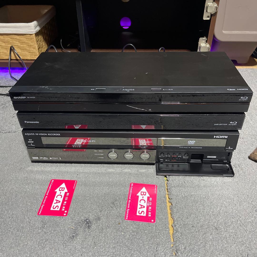 レコーダー SHARP HDD/VHS/DVD