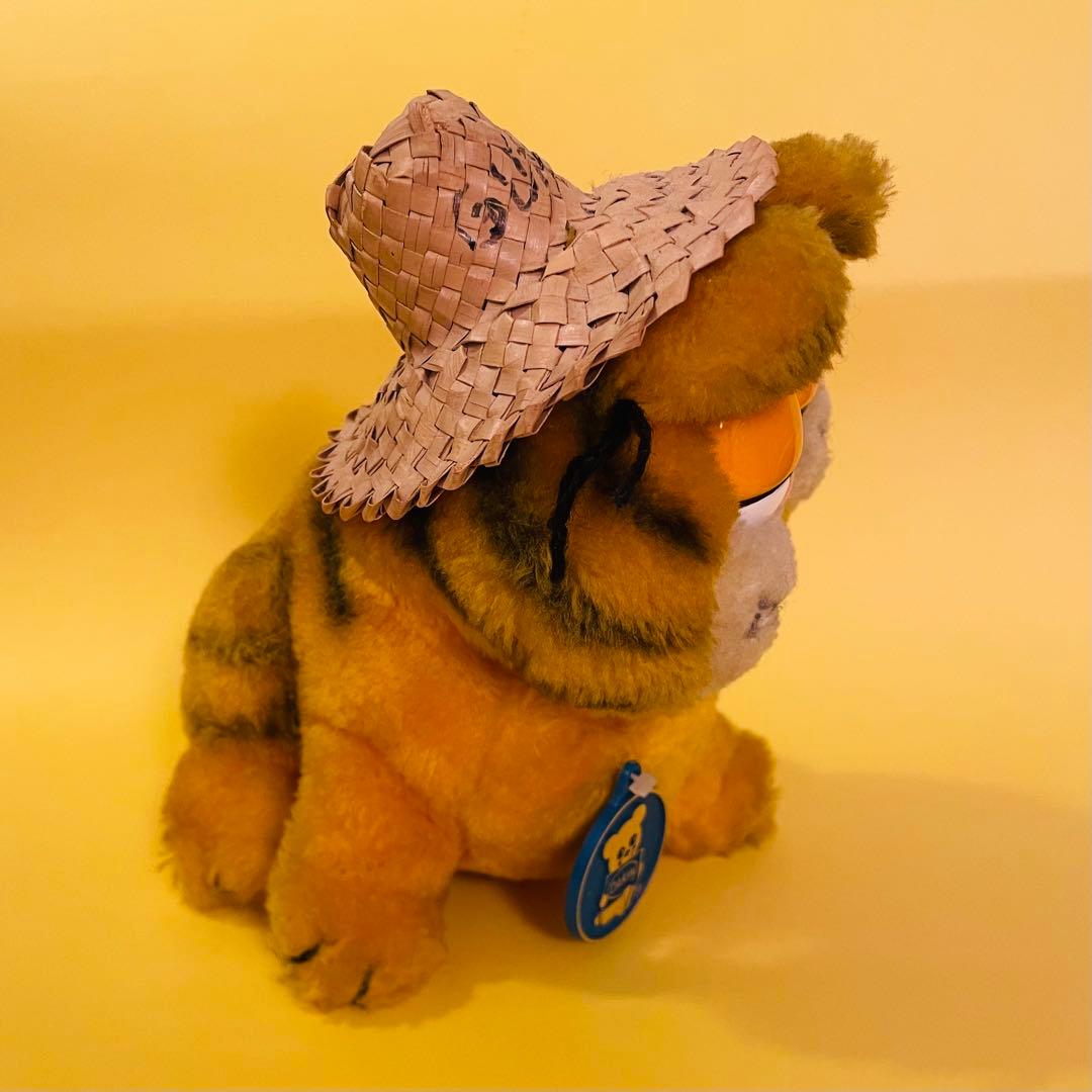 タグプレート付き　ガーフィールド　ぬいぐるみ 1981年DAKIN　レア希少