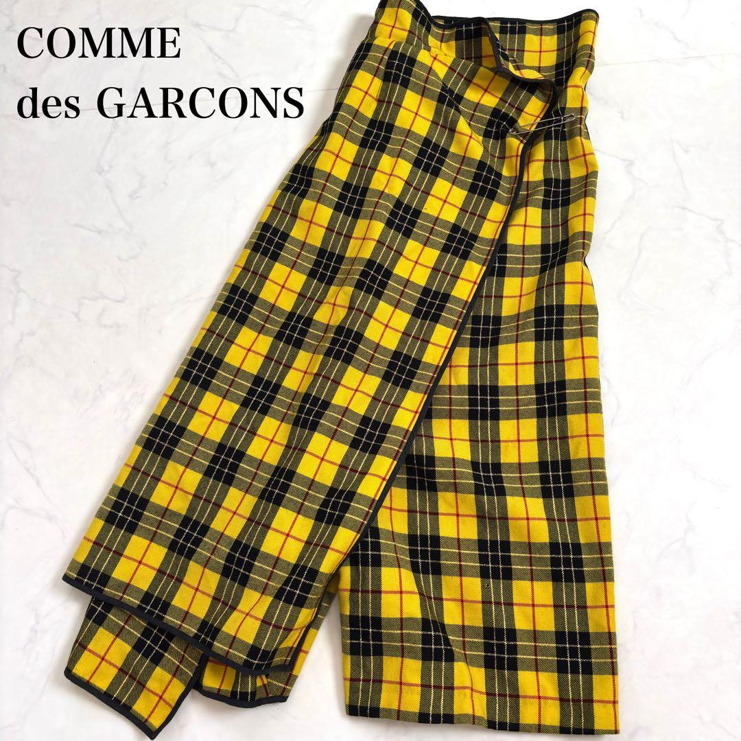 激レア✨コムデギャルソン 変形 ラップパンツ サルエルタータンチェック 1999