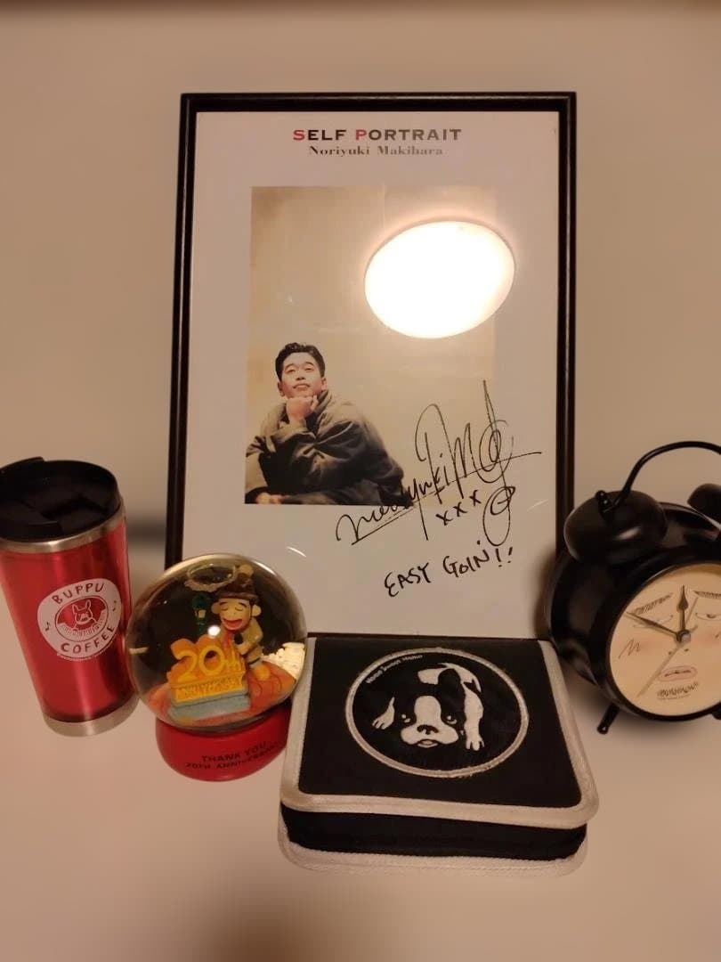 槇原敬之　レアグッズセット　スノードーム・バッグ・CDケース・目覚まし時計等