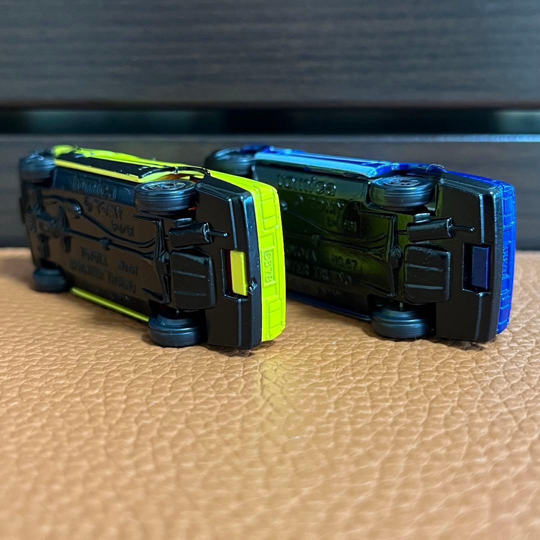 日本製トミカNo.67トヨタ スプリンタートレノ 2ドア 2台セット