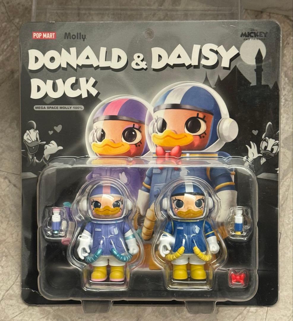 【上海限定】 MEGA SPACE MOLLY 100% ドナルド&デイジー