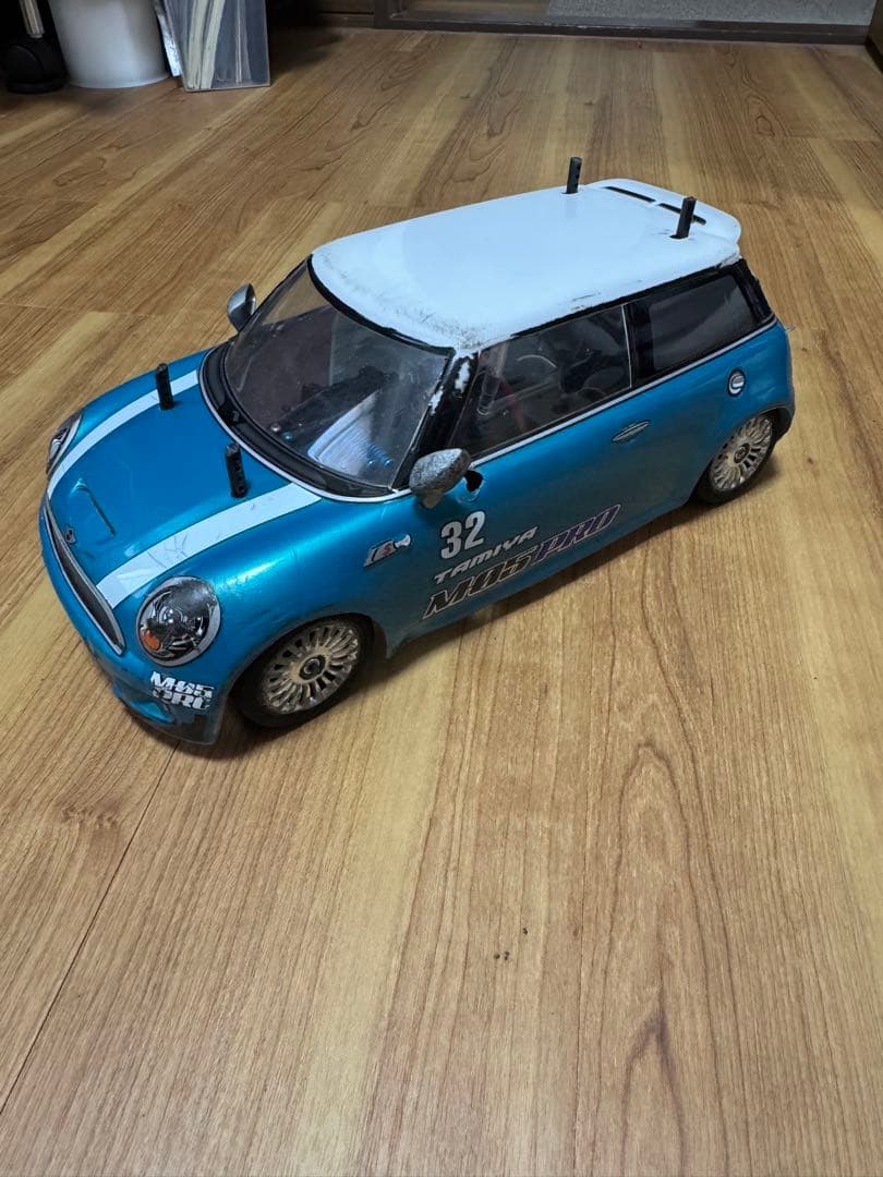 タミヤ　M05　シャーシ　ミニ　クーパー　ボディ　ラジコン　セット　ボールデフ
