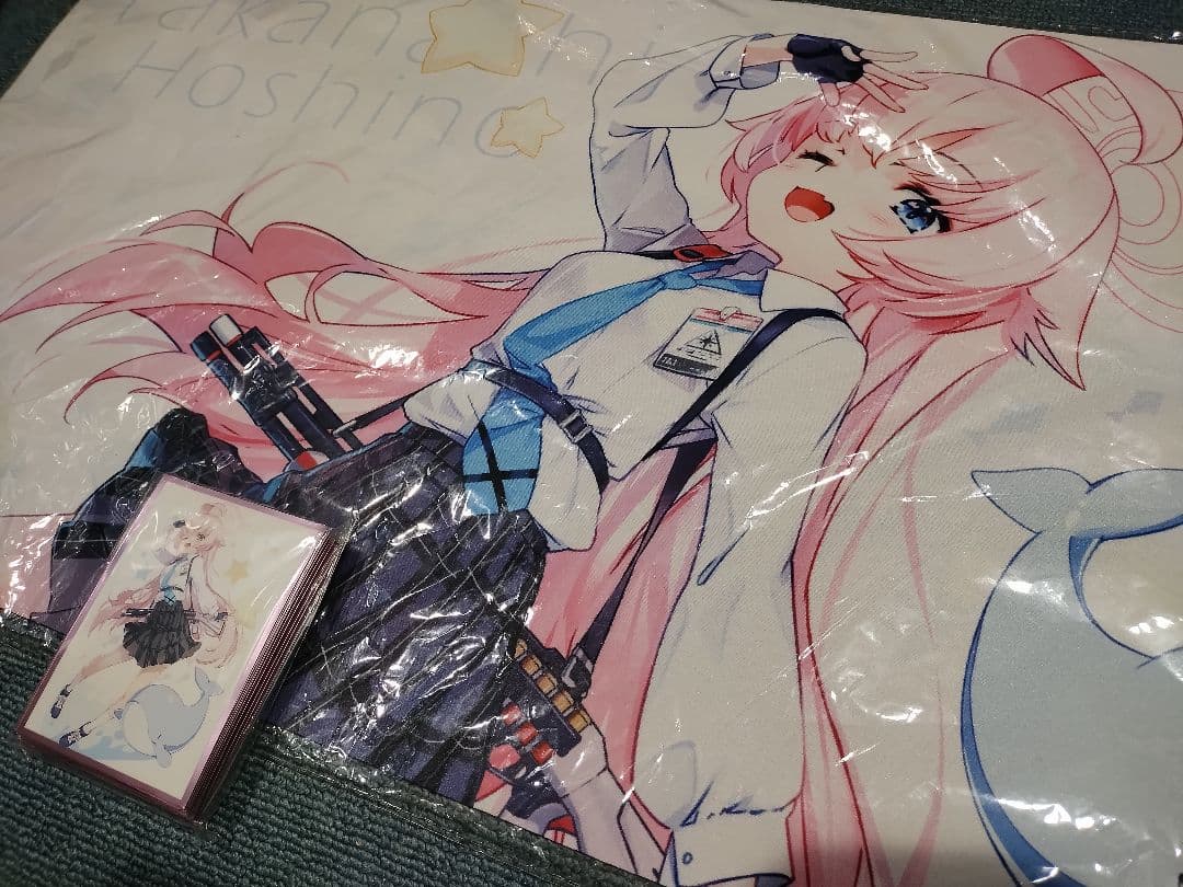 ブルアカ 小鳥遊ホシノ スリーブ プレマ プレイマット Hong 白詰草