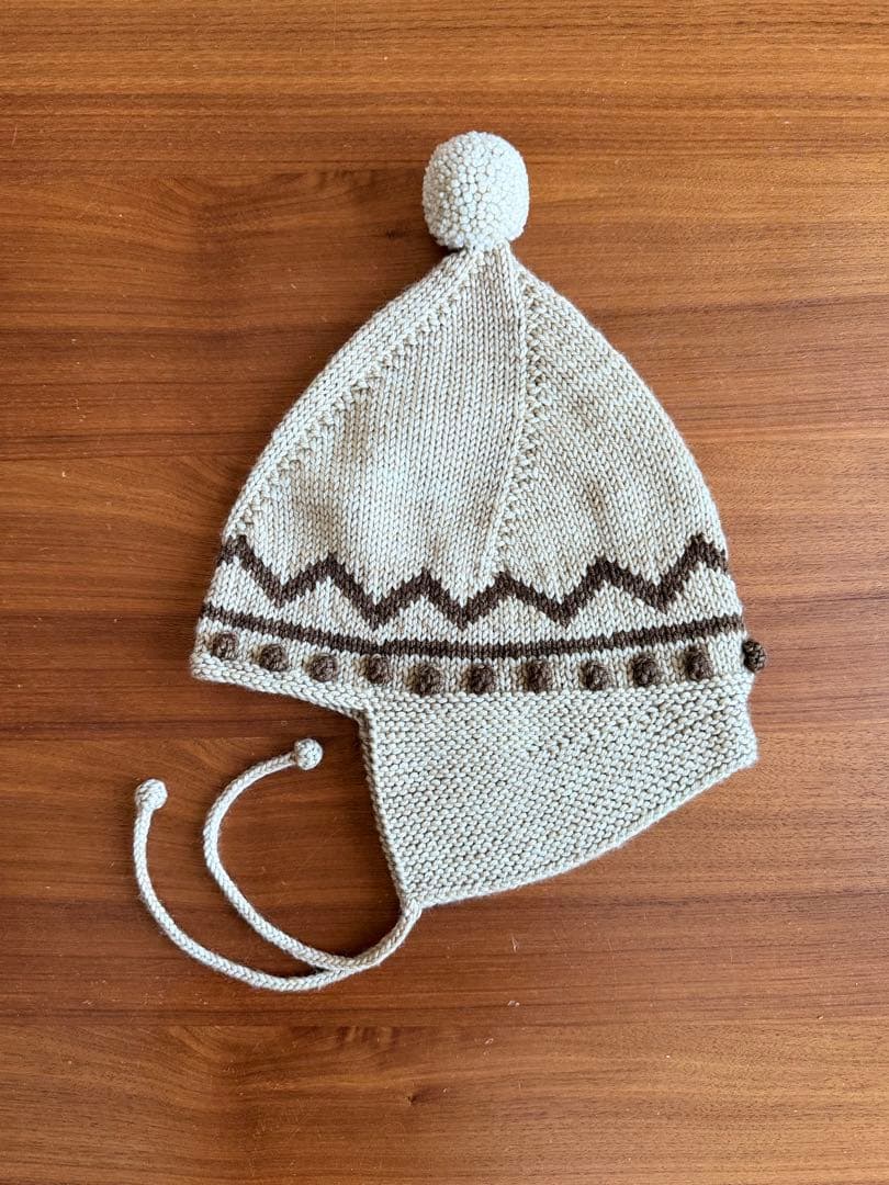 帽子 Misha&Puff Zig Zag Pointy Peak Hat 2-4y