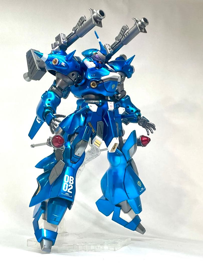 ＭＧ 1/100 ケンプファー・シュヴェーア　キャンディブルー全塗装　完成品