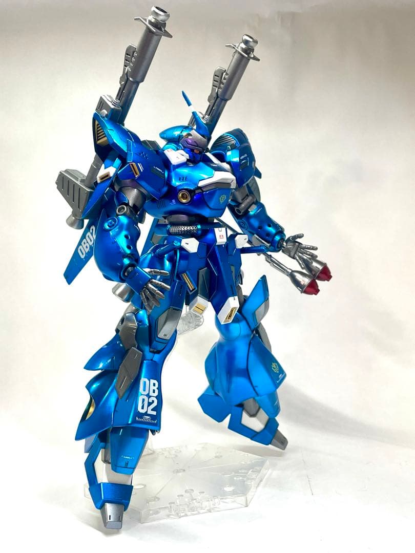 ＭＧ 1/100 ケンプファー・シュヴェーア　キャンディブルー全塗装　完成品