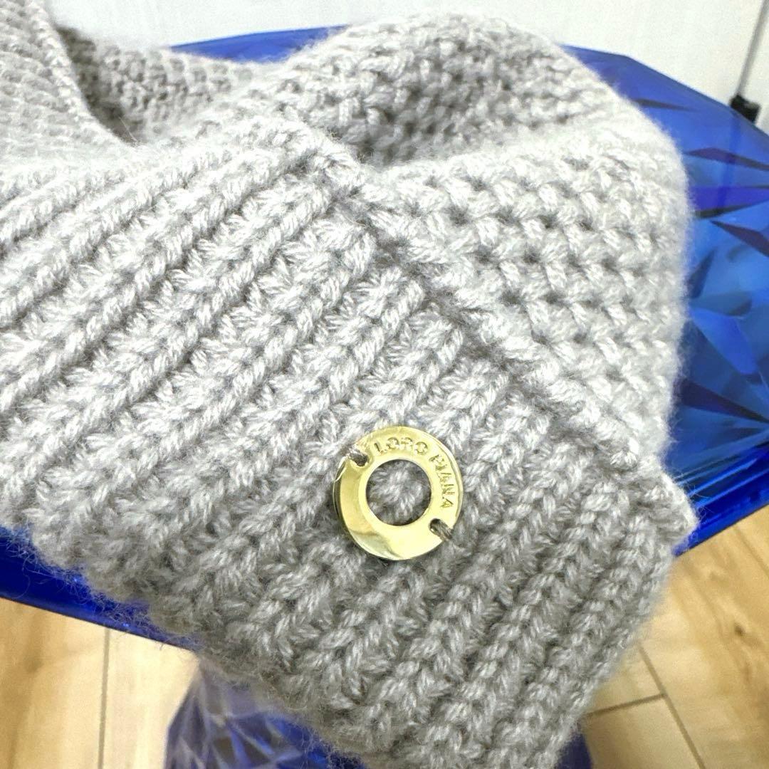 Loro Pianaロロピアーナ★カシミヤ100%ニット帽