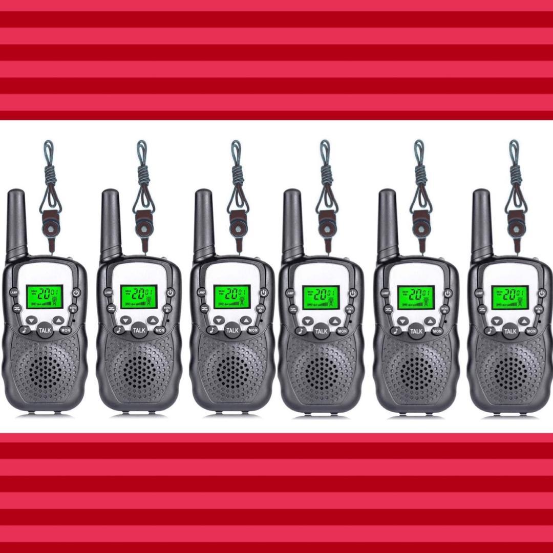 ❤お買い得6台セット❣免許・資格不要で初心者でもすぐに使える♪❤トランシーバー