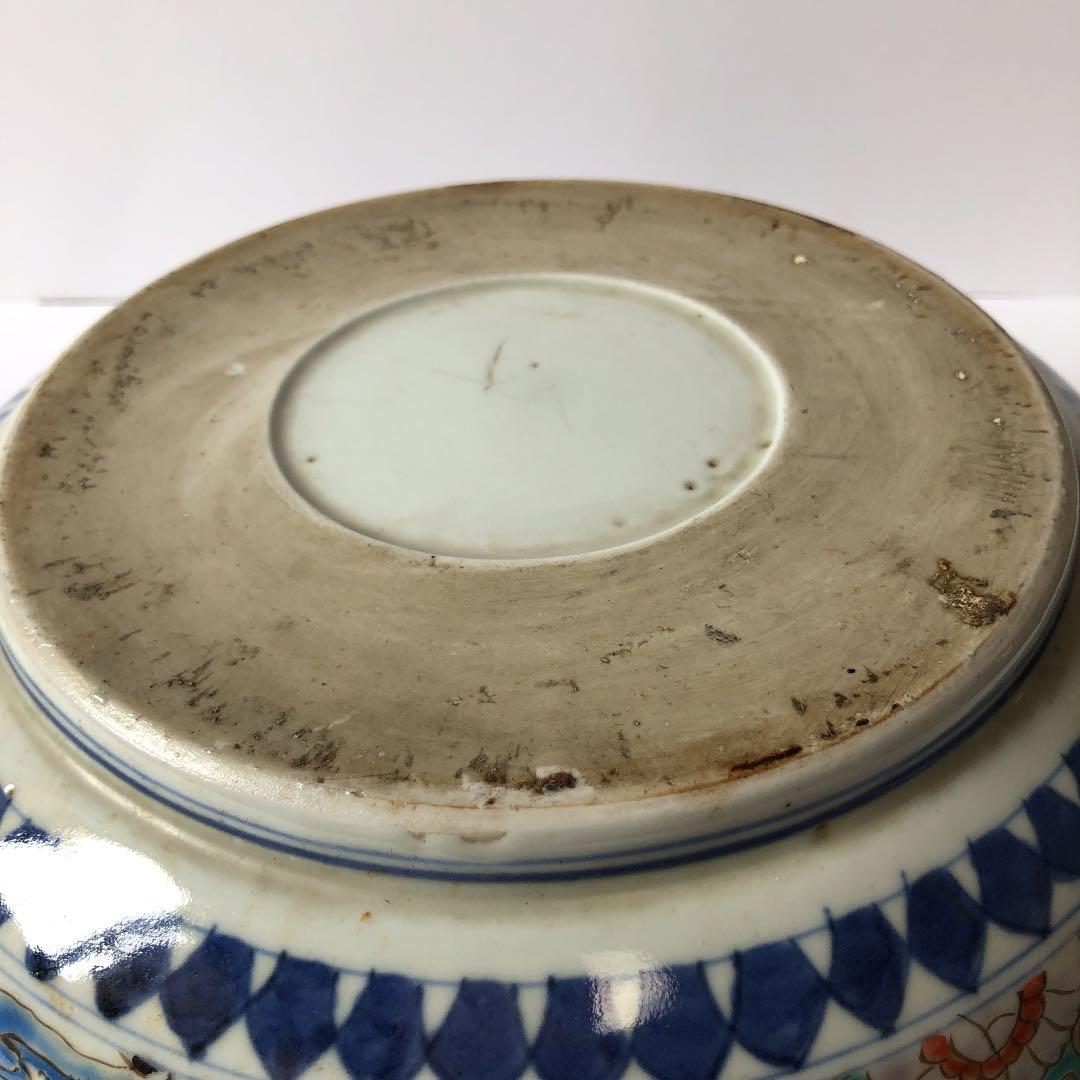 伊万里 大鉢 牡丹柄