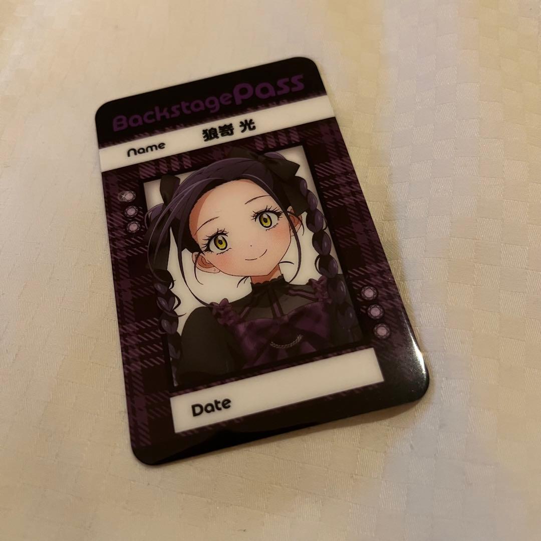 最安値⭐︎ラス1 メダリスト 狼嵜光 カラ鉄 特典 バックステージパス風カード