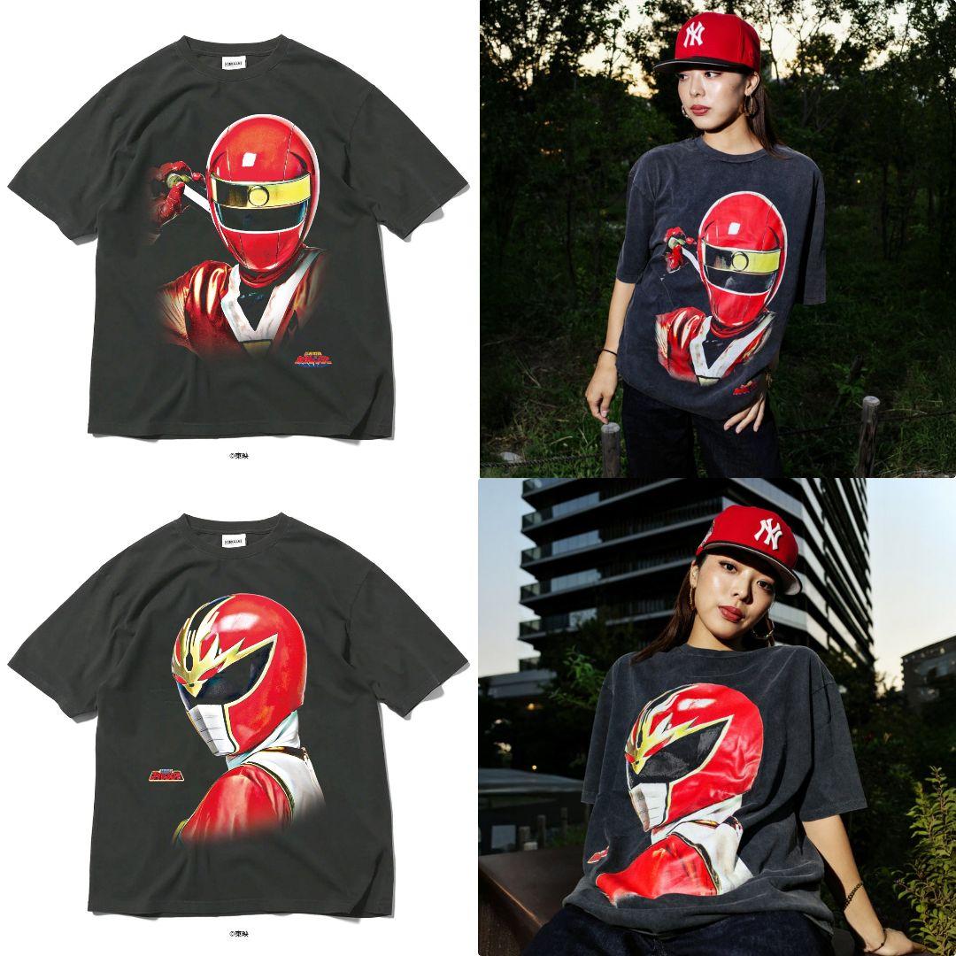 リュウレンジャー、ニンジャレッド XL Tシャツ セット
