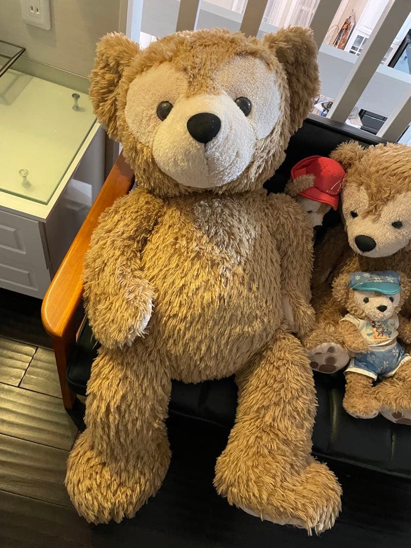 ダッフィ　ぬいぐるみ　特大　Lサイズ