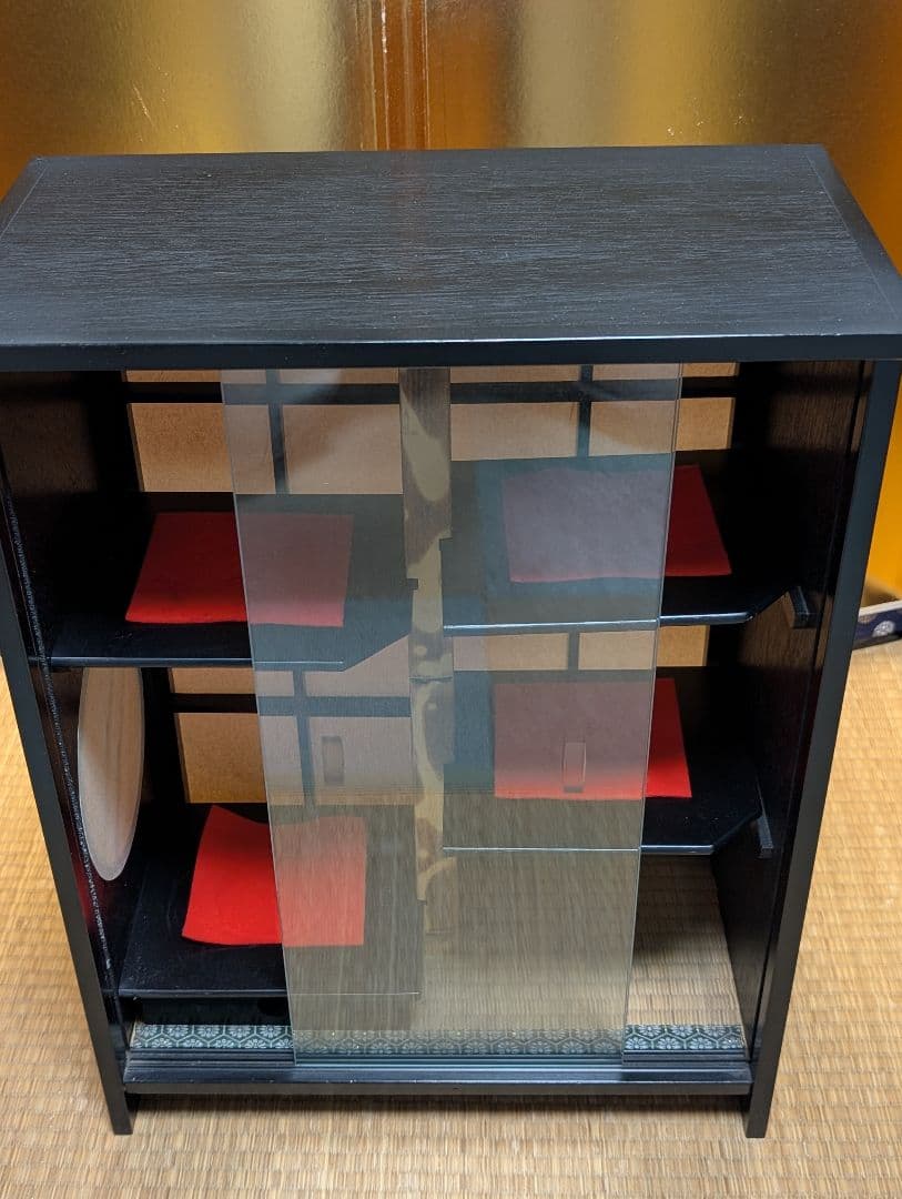 茶道具　春日茶棚 1式セット