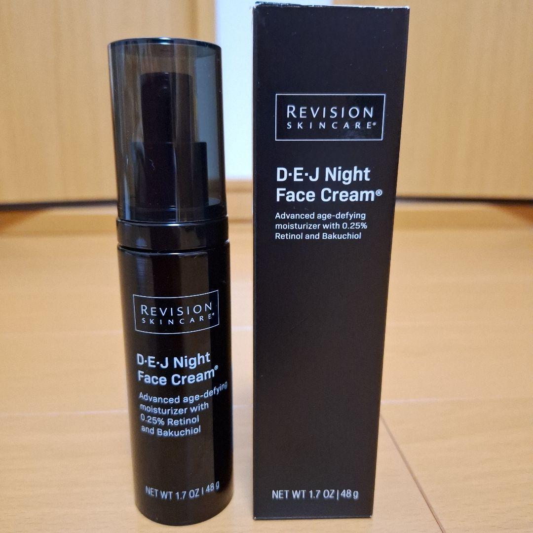 【美品】リビジョンD-E-J ナイトフェイスクリーム 48g