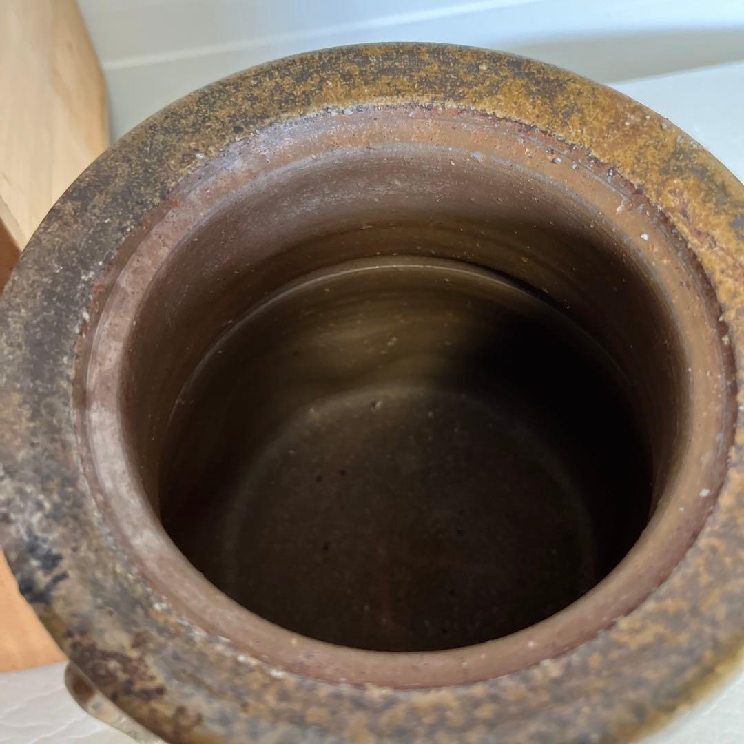 備前焼　永楽窯　竹村永楽作　水差し　未使用